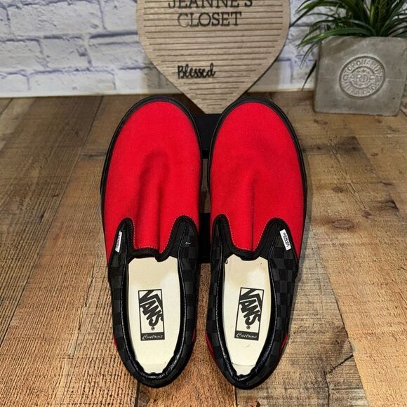 Vans Custom checkered canvas shoes unisex - Picture 6 of 8